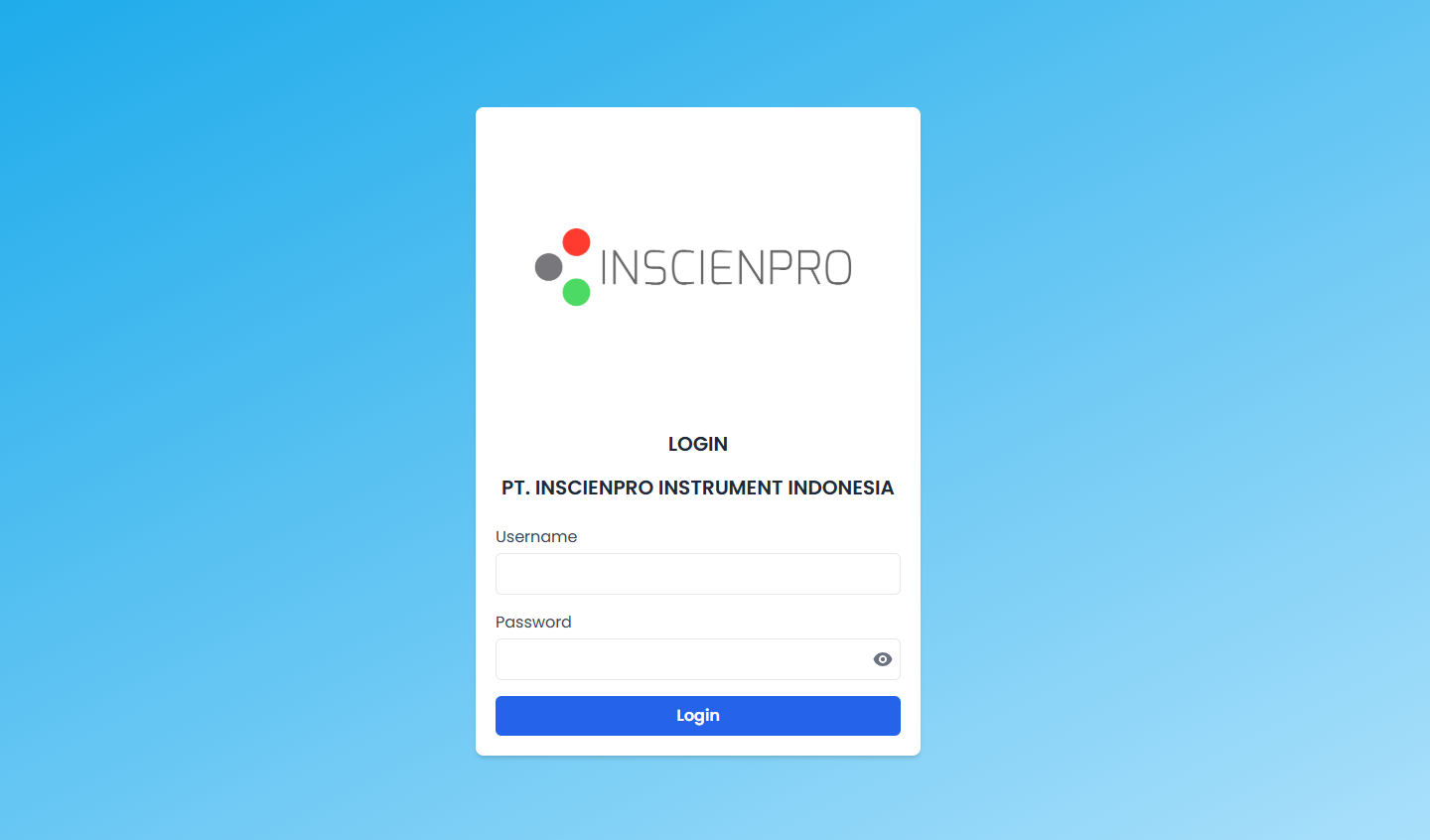 Absensi PT Indo Tekhnoplus Geotag Application