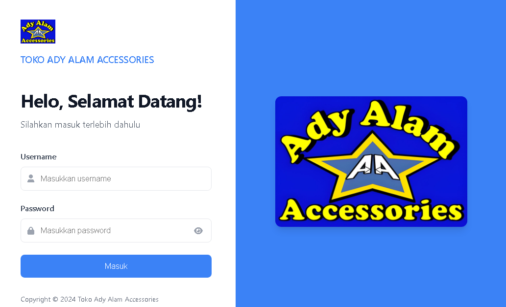 KPI Toko Adyalamacc Application